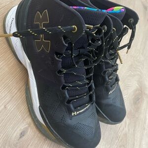 Under Armour Black Basketball Shoes